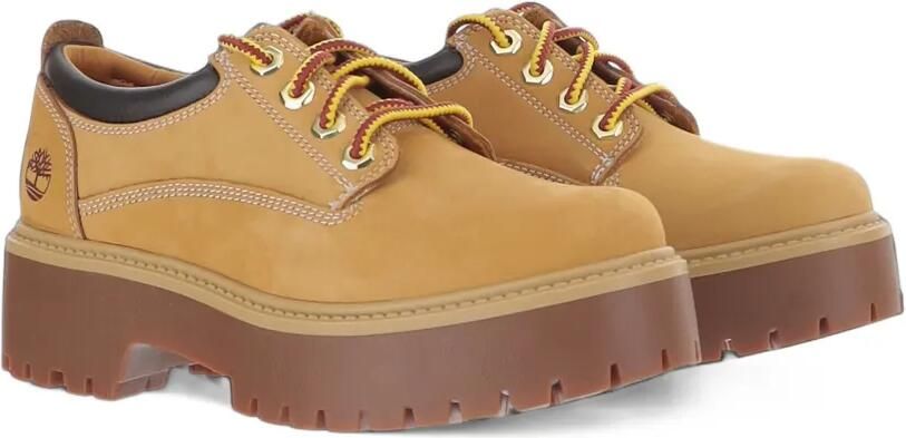 Timberland Stone Street platform ankle boots Geel