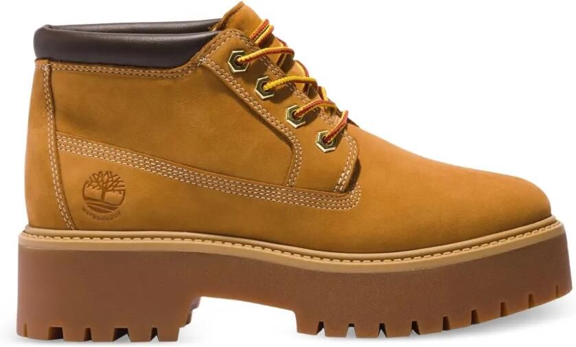 Timberland Stone Street laarzen met plateauzool Beige