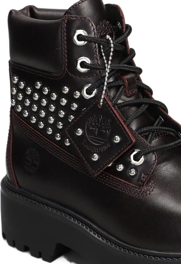 Timberland Stone Street stud-embellished platform combat boots Rood - Foto 4