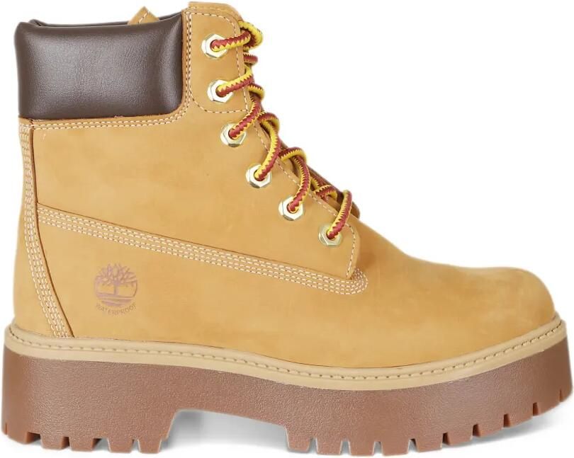 Timberland Stone Street waterproof platform boots Beige