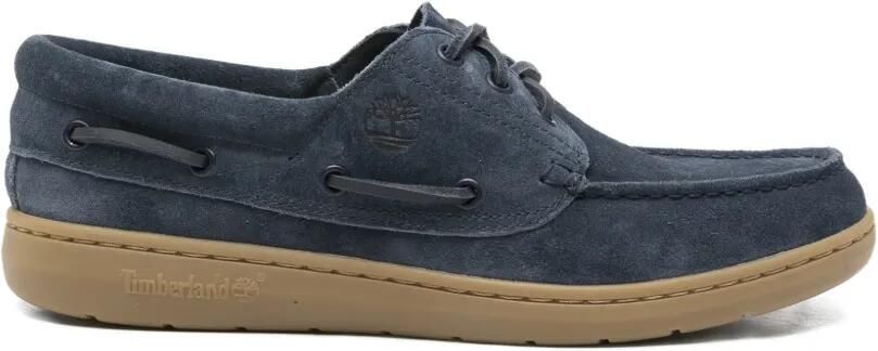 Timberland Suède bootschoenen Blauw