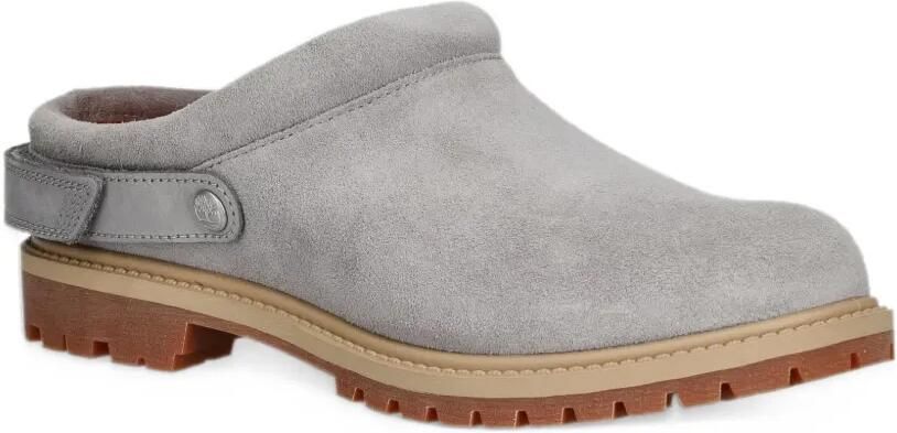 Timberland suede slip-on clog shoes Grijs - Foto 3