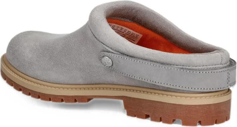 Timberland suede slip-on clog shoes Grijs - Foto 2