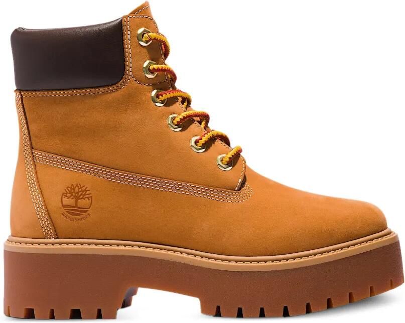 Timberland Veterlaarzen met plateauzool Beige