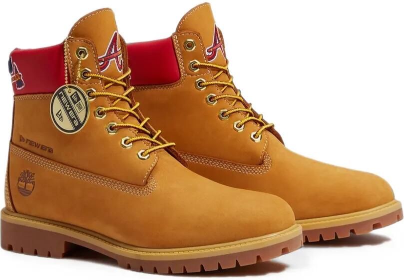 Timberland x New Era x MLB Atlanta Braves waterdichte wandellaarzen Bruin - Foto 2