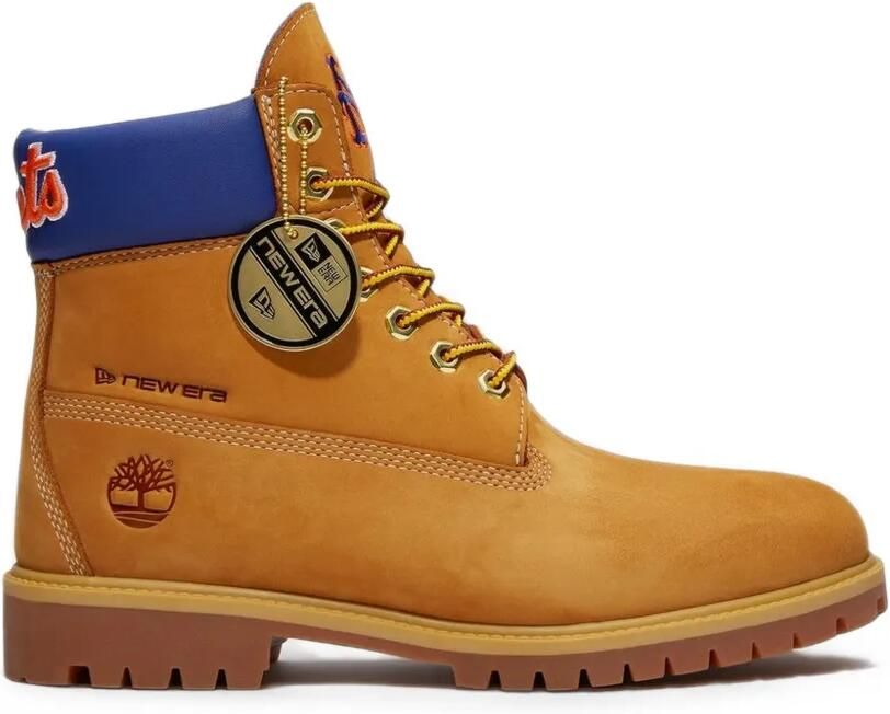 Timberland x New Era x MLB Mets waterdichte wandellaarzen Bruin