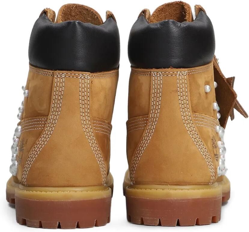 Timberland x Seddys Studios laarzen verfraaid met parels Beige - Foto 2