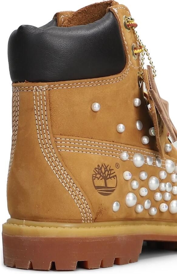 Timberland x Seddys Studios laarzen verfraaid met parels Beige - Foto 4