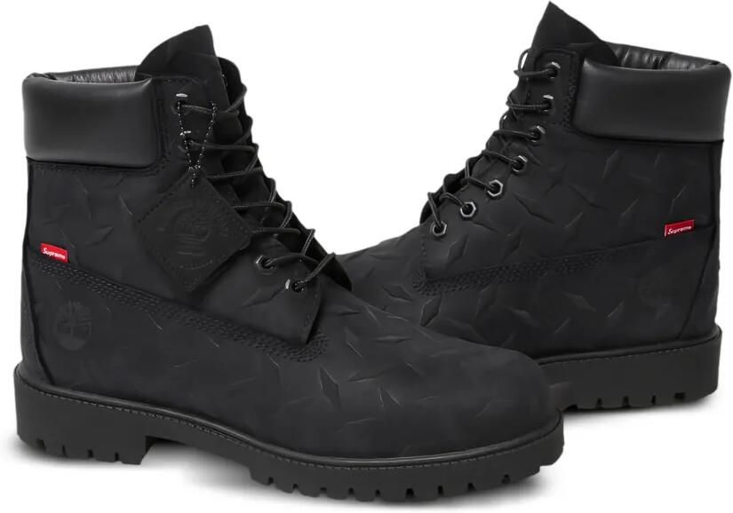 Timberland x Supreme Premium laarzen met traanplaatpatroon Zwart - Foto 2