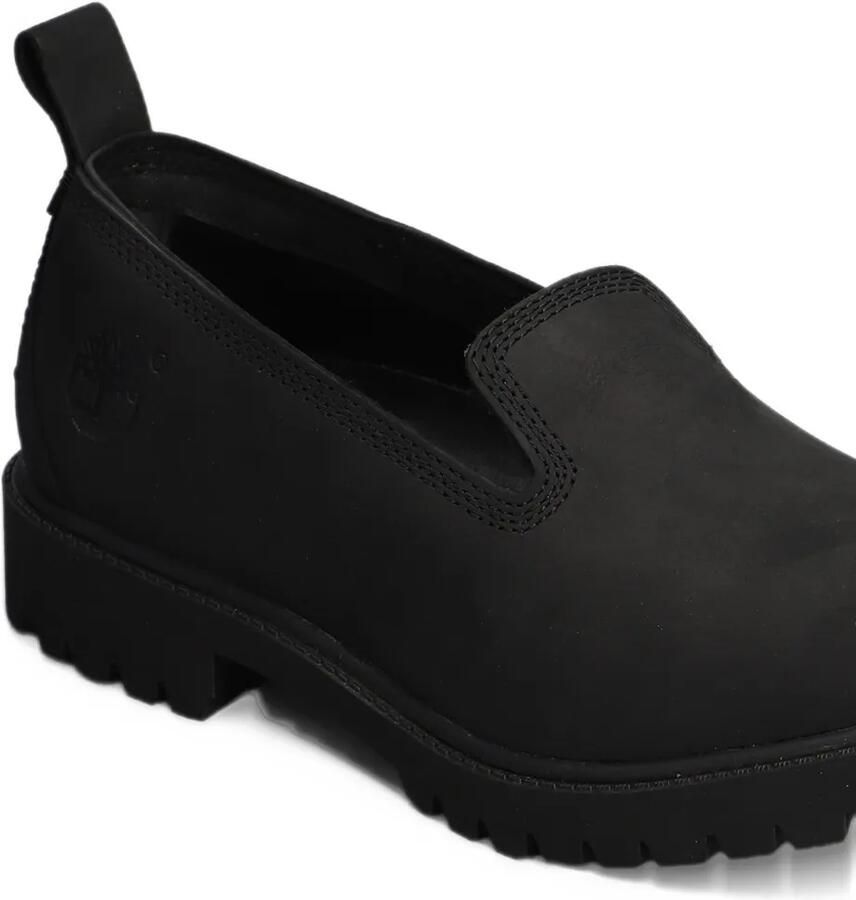 Timberland x Telfar logo-debossed lug-sole loafers Zwart - Foto 3
