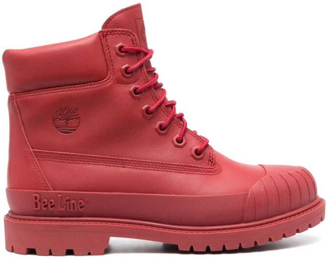 Timberland x Bee Line Gum laarzen Rood