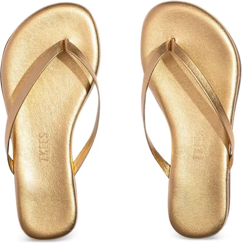Tkees Lily metallic sandalen Goud - Foto 2
