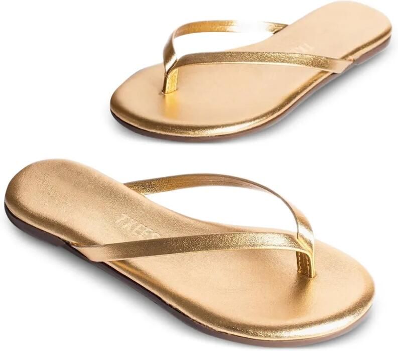 Tkees Lily metallic sandalen Goud - Foto 3