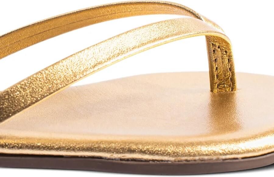 Tkees Lily metallic sandalen Goud - Foto 4