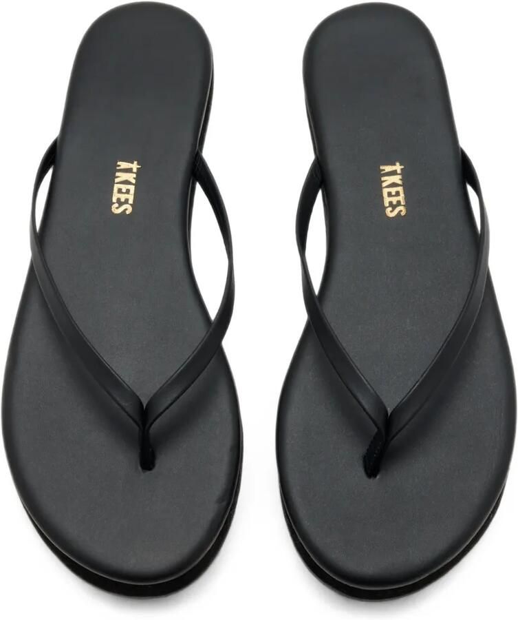 Tkees Lily platte sandalen Zwart - Foto 3