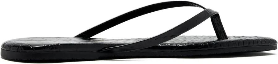 Tkees Lily sandalen met vierkante neus Zwart