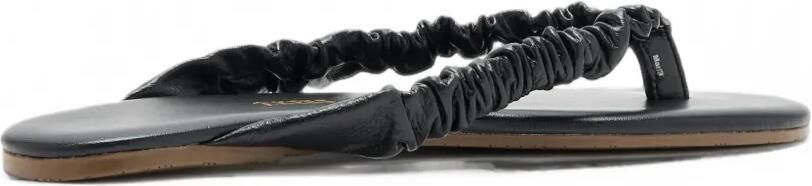 Tkees Savannah platte sandalen met ruches Zwart - Foto 4