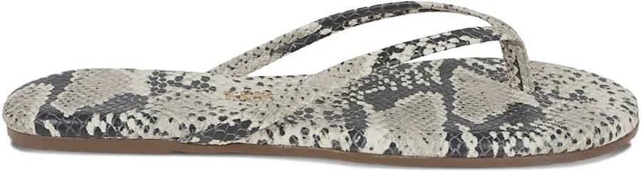 Tkees Studio Exotic platte sandalen Bruin