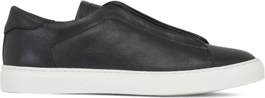 To Boot New York Leren sneakers Zwart