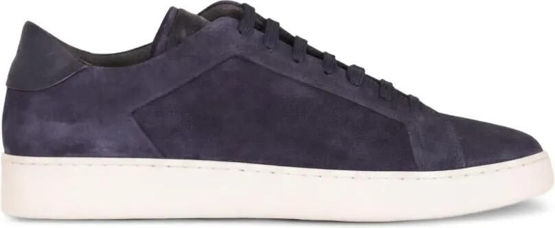 To Boot New York Monterey suède sneakers met vlakken Blauw