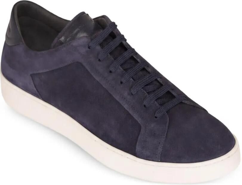 To Boot New York Monterey suède sneakers met vlakken Blauw - Foto 2