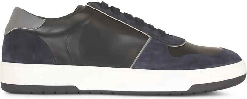 To Boot New York Suède sneakers met vlakken Zwart