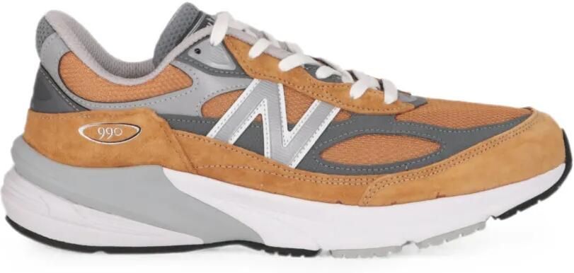 Todd Snyder x New Balance sneakers met suède vlakken Beige