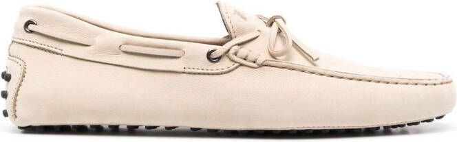 Tod's Loafers met strikdetail Beige