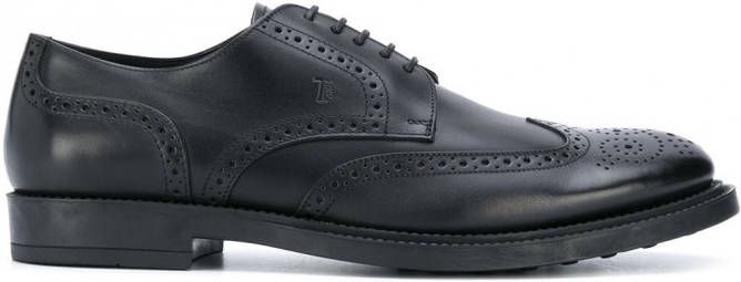 Tod's Brogues met print Zwart