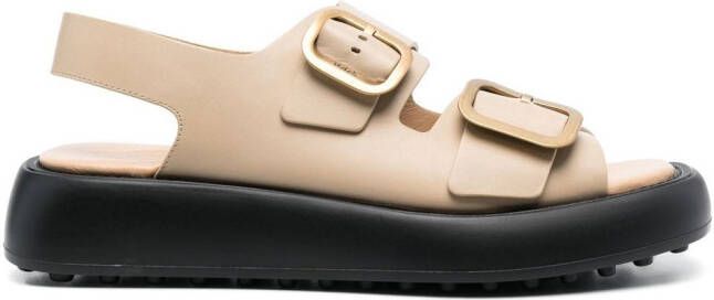 Tod's Sandalen met open neus Beige