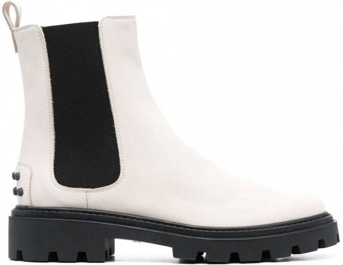 Tod's Chelsea laarzen met studs Wit