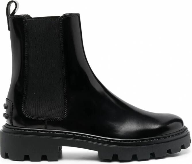 Tod's Chelsea laarzen met studs Zwart