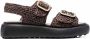 Tod's Chunky sandalen Bruin - Thumbnail 1