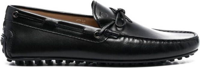 Tod's City Gommini leren loafers Zwart