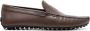 Tod's Loafers met logo reliëf Bruin - Thumbnail 1