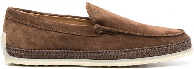 Tod's Espadrille loafers Bruin