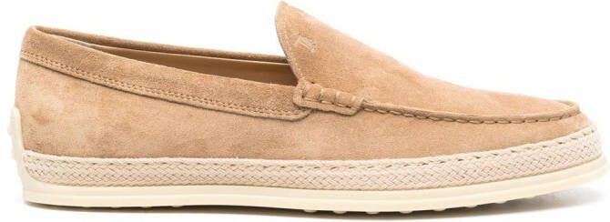 Tod's Espadrille loafers Beige