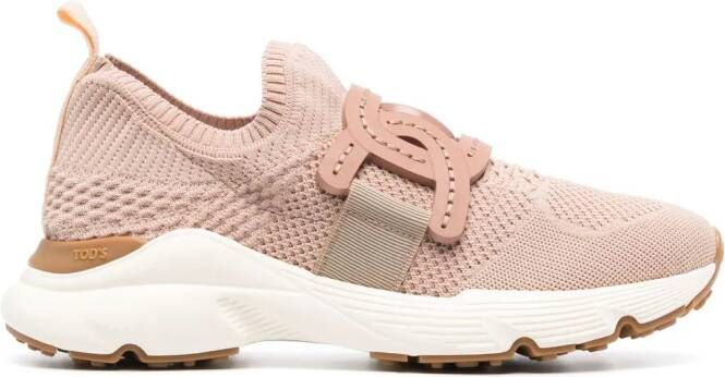 Tod's Sneakers verfraaid met ketting Roze