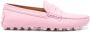 Tod's Gommino suède loafers Roze - Thumbnail 1