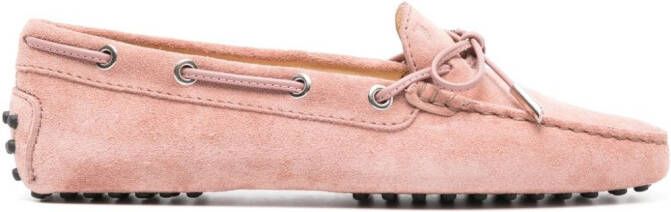 Tod's Gommino Driving loafers Roze