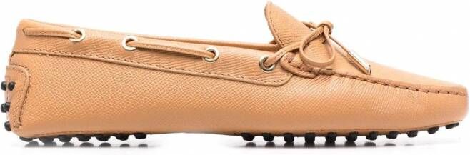 Tod's Gommino leren loafers Beige