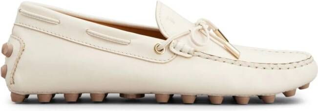 Tod's Gommino leren loafers Beige