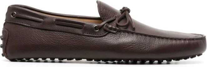 Tod's Gommino leren loafers Bruin