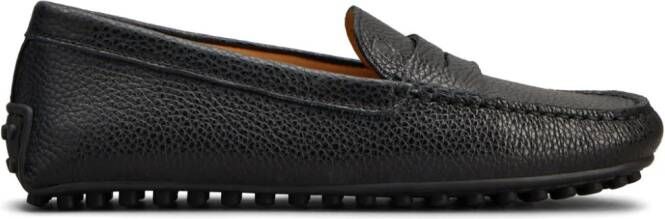 Tod's Gommino leren loafers Zwart