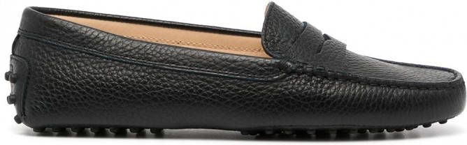 Tod's Gommino loafers dames leerleerleer 36.5 Blauw