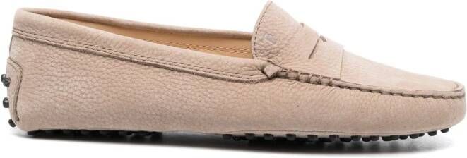 Tod's Gommino suède loafers Beige