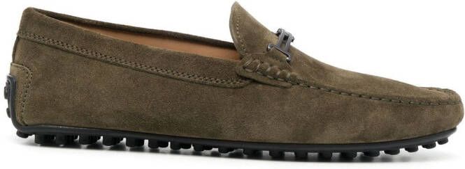 Tod's Horsebit loafers Groen