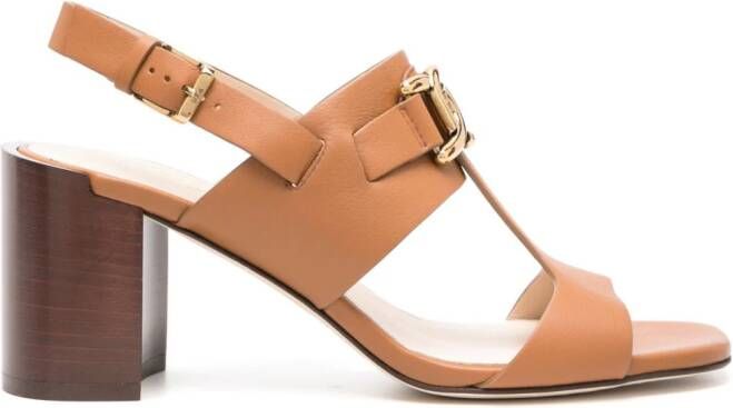 Tod's Kate leren sandalen Bruin