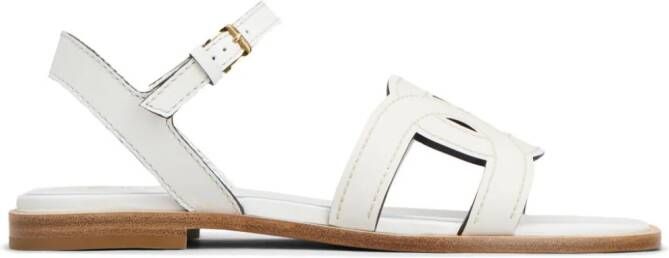 Tod's Kate leren sandalen Wit