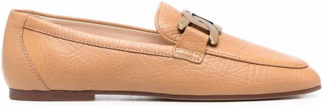 Tod's Kate leren loafers Beige